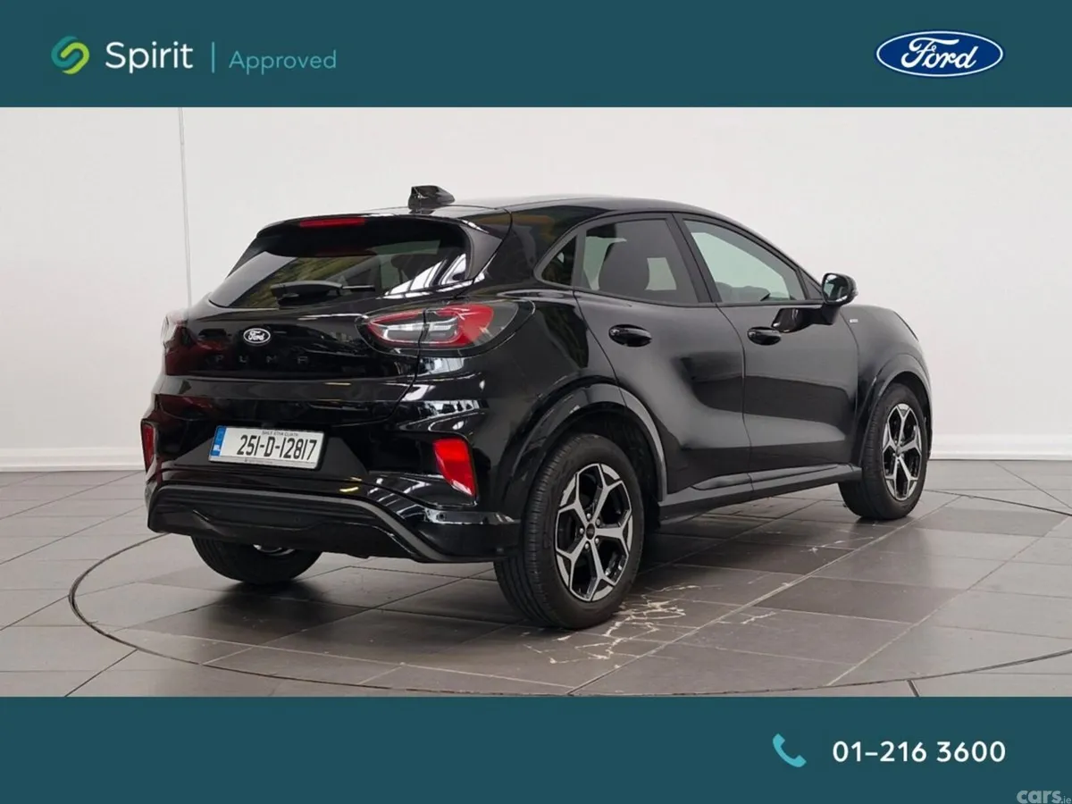 Ford Puma MPV, Petrol Hybrid, 2025, Black