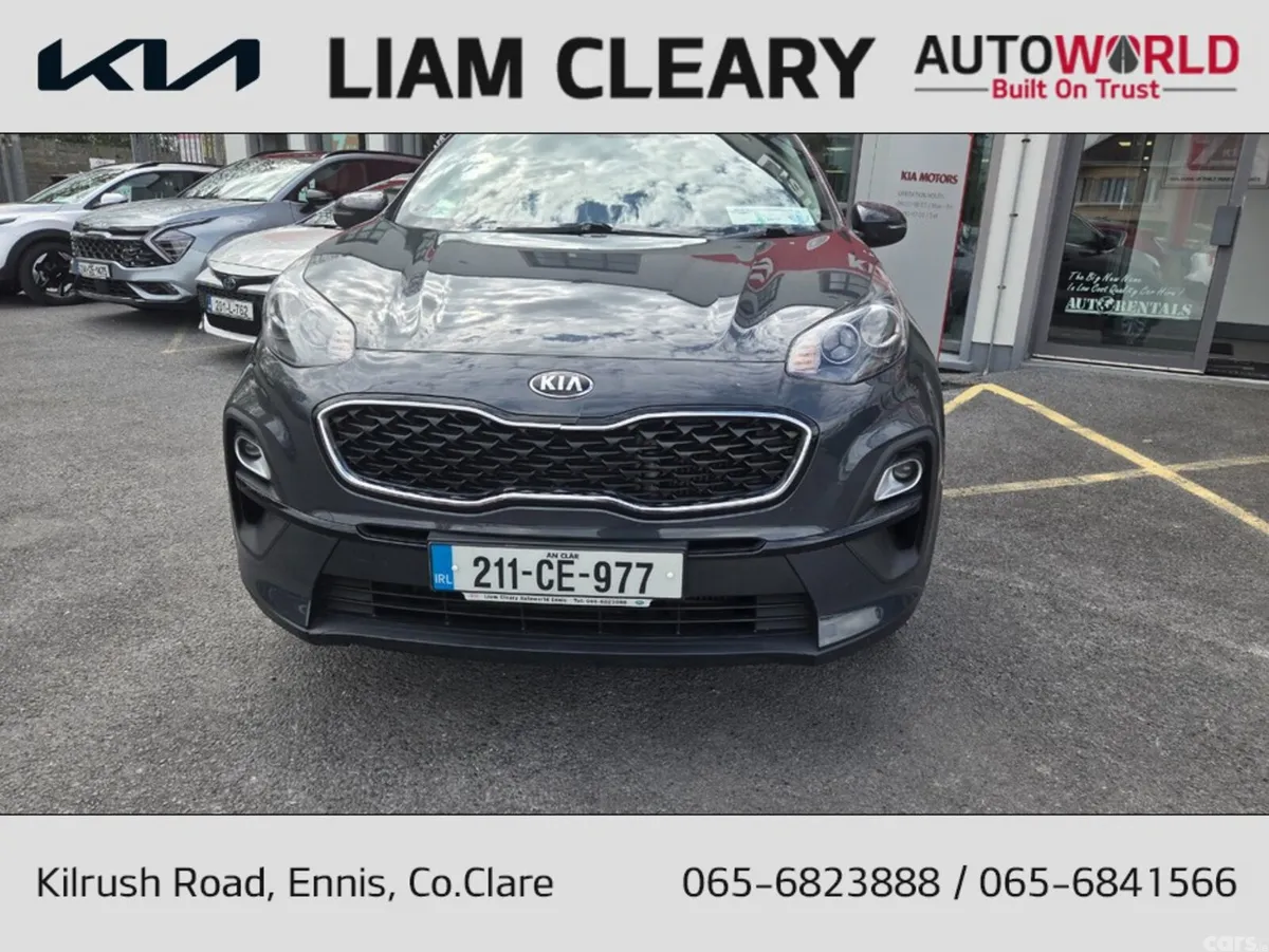 Kia Sportage MPV, Diesel Hybrid, 2021, Grey