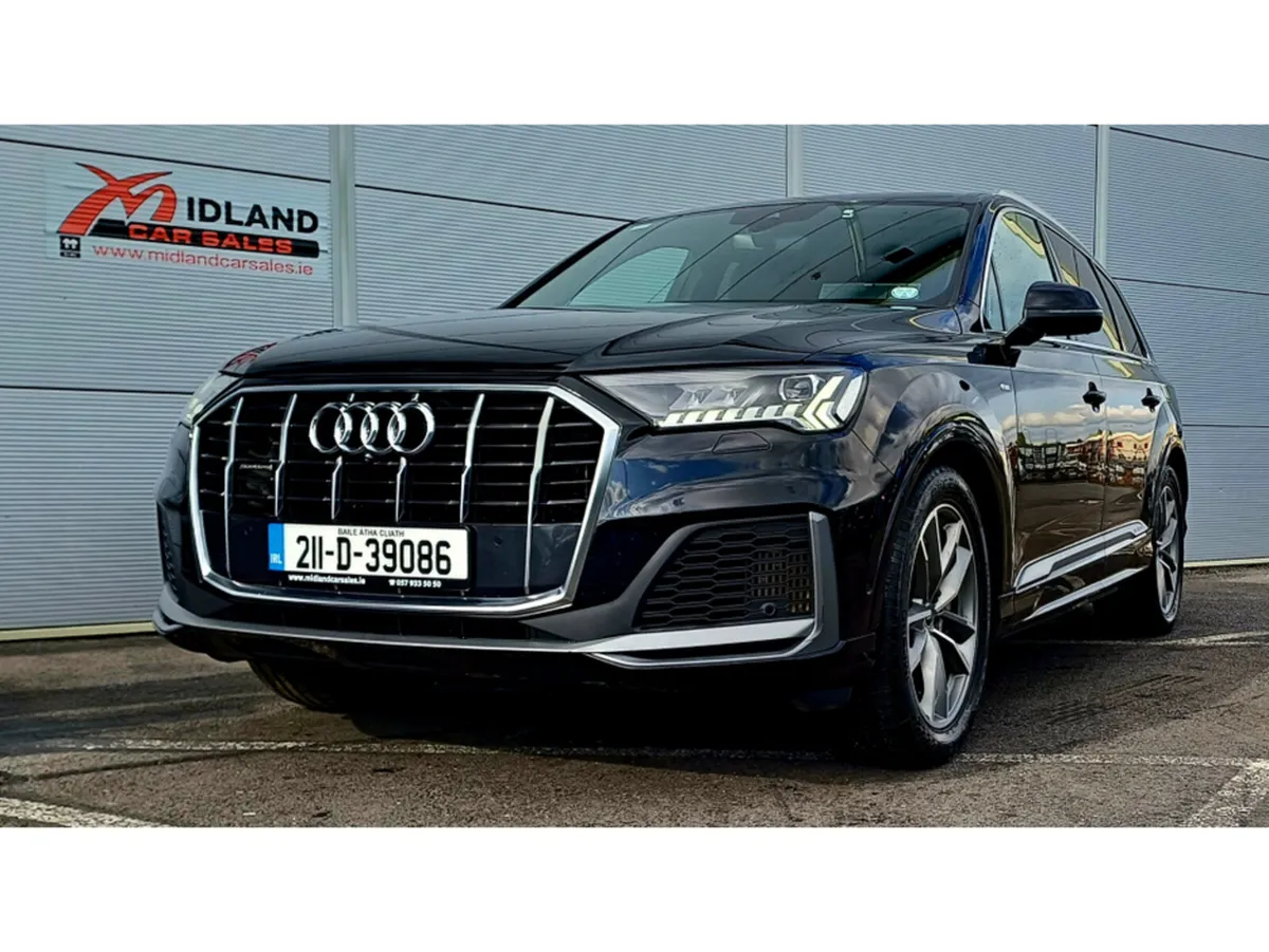 Audi Q7 Estate, Petrol Plug-in Hybrid, 2021, Black