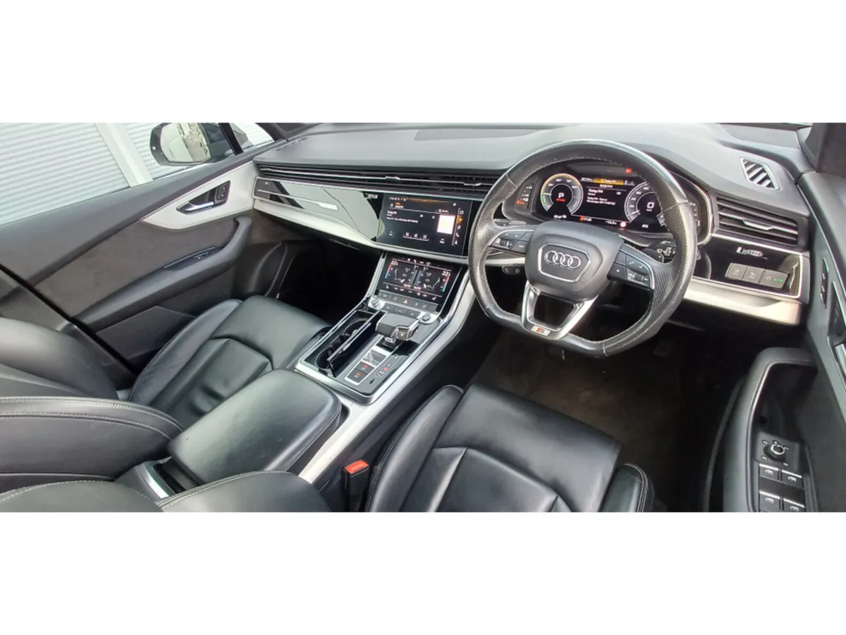 Audi Q7 Estate, Petrol Plug-in Hybrid, 2021, Black