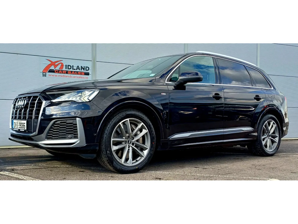 Audi Q7 Estate, Petrol Plug-in Hybrid, 2021, Black