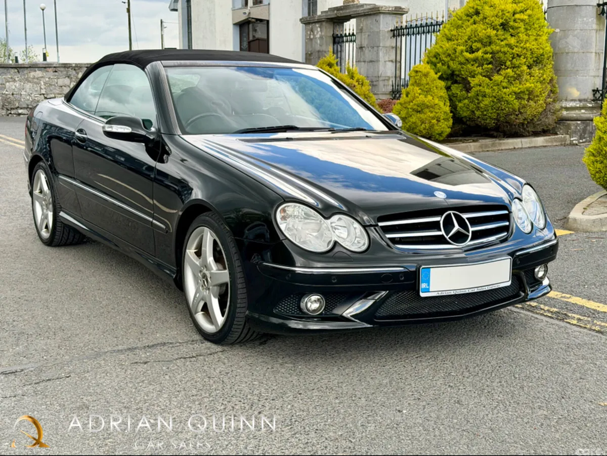 Mercedes-Benz CLK Convertible, Petrol, 2005, Black