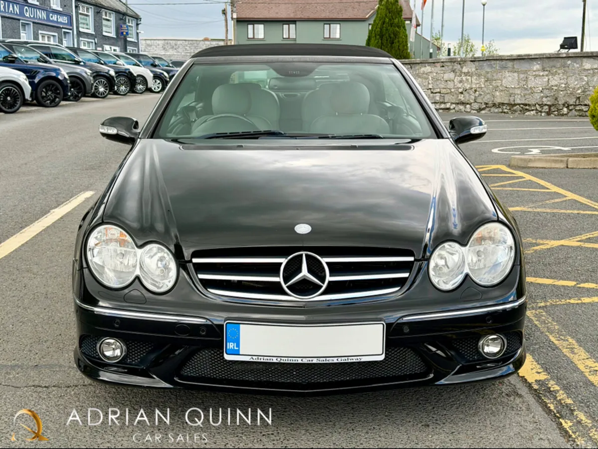 Mercedes-Benz CLK Convertible, Petrol, 2005, Black