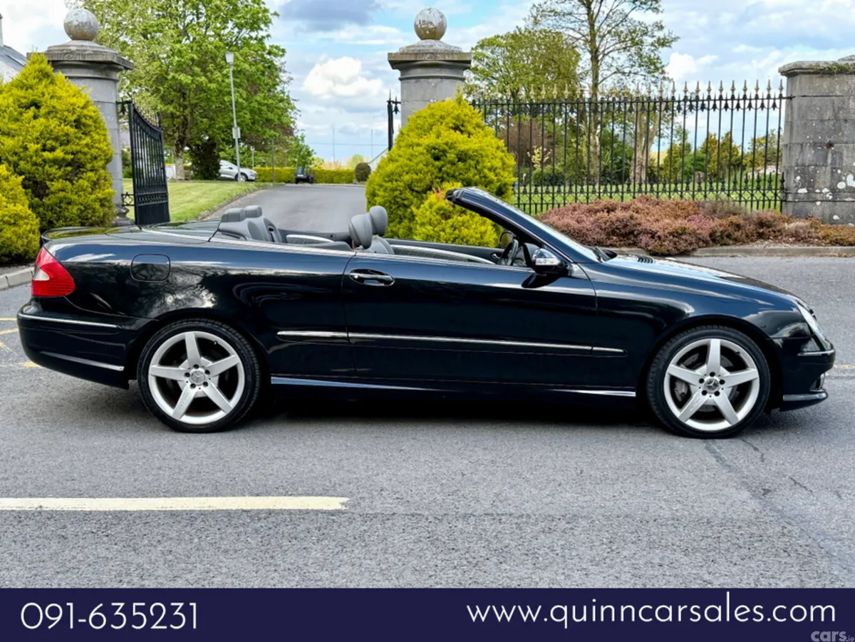 Mercedes-Benz CLK Convertible, Petrol, 2005, Black