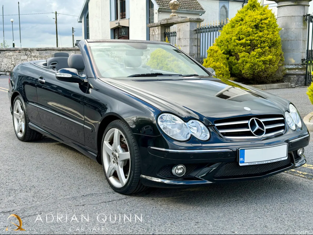 Mercedes-Benz CLK Convertible, Petrol, 2005, Black