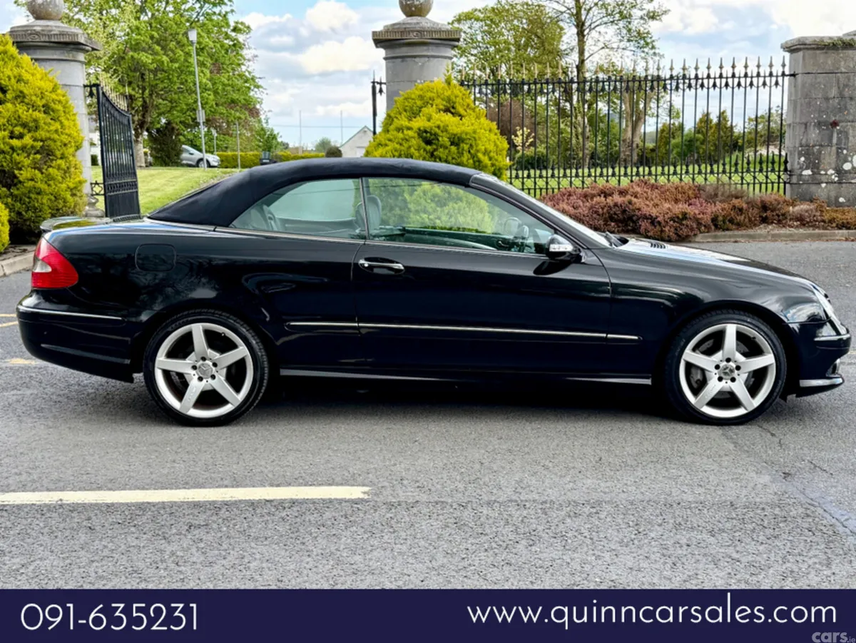Mercedes-Benz CLK Convertible, Petrol, 2005, Black