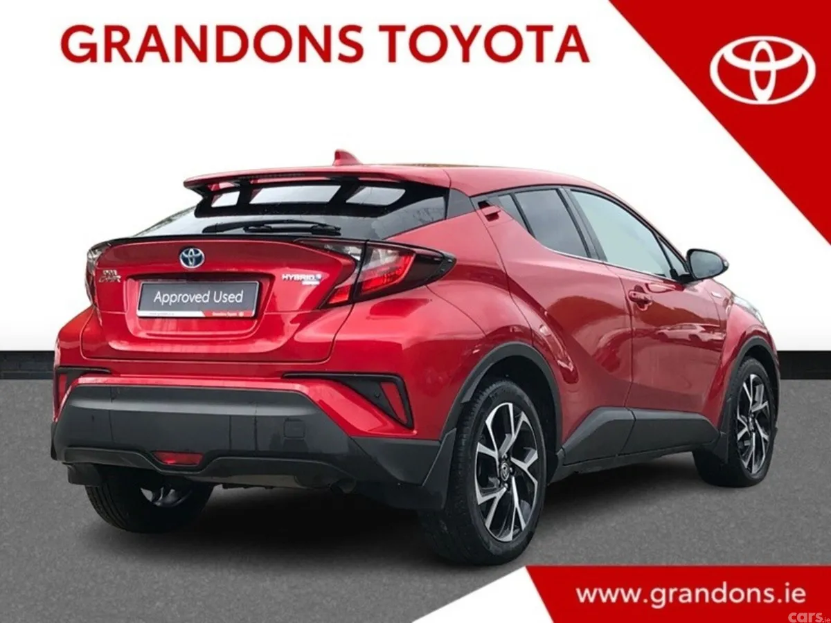 Toyota C-HR SUV, Petrol Hybrid, 2022, Red