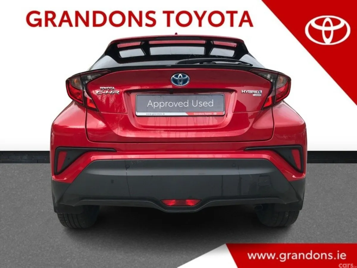 Toyota C-HR SUV, Petrol Hybrid, 2022, Red