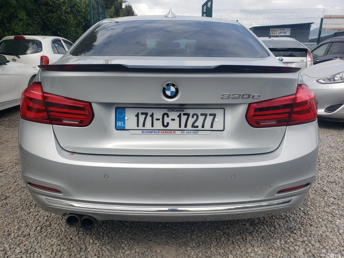 BMW 3-Series Saloon, Petrol Plug-in Hybrid, 2017, Silver