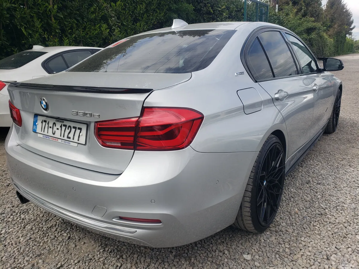 BMW 3-Series Saloon, Petrol Plug-in Hybrid, 2017, Silver
