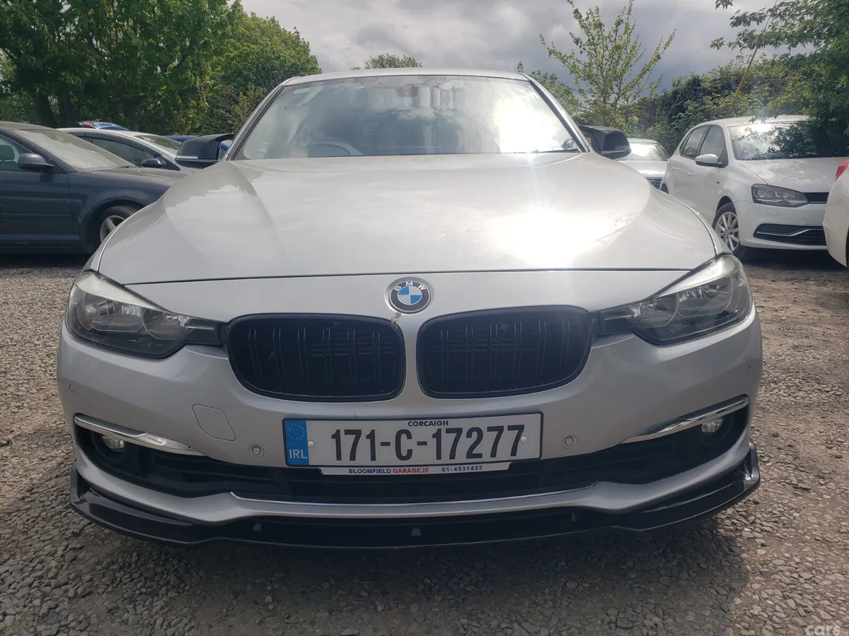 BMW 3-Series Saloon, Petrol Plug-in Hybrid, 2017, Silver