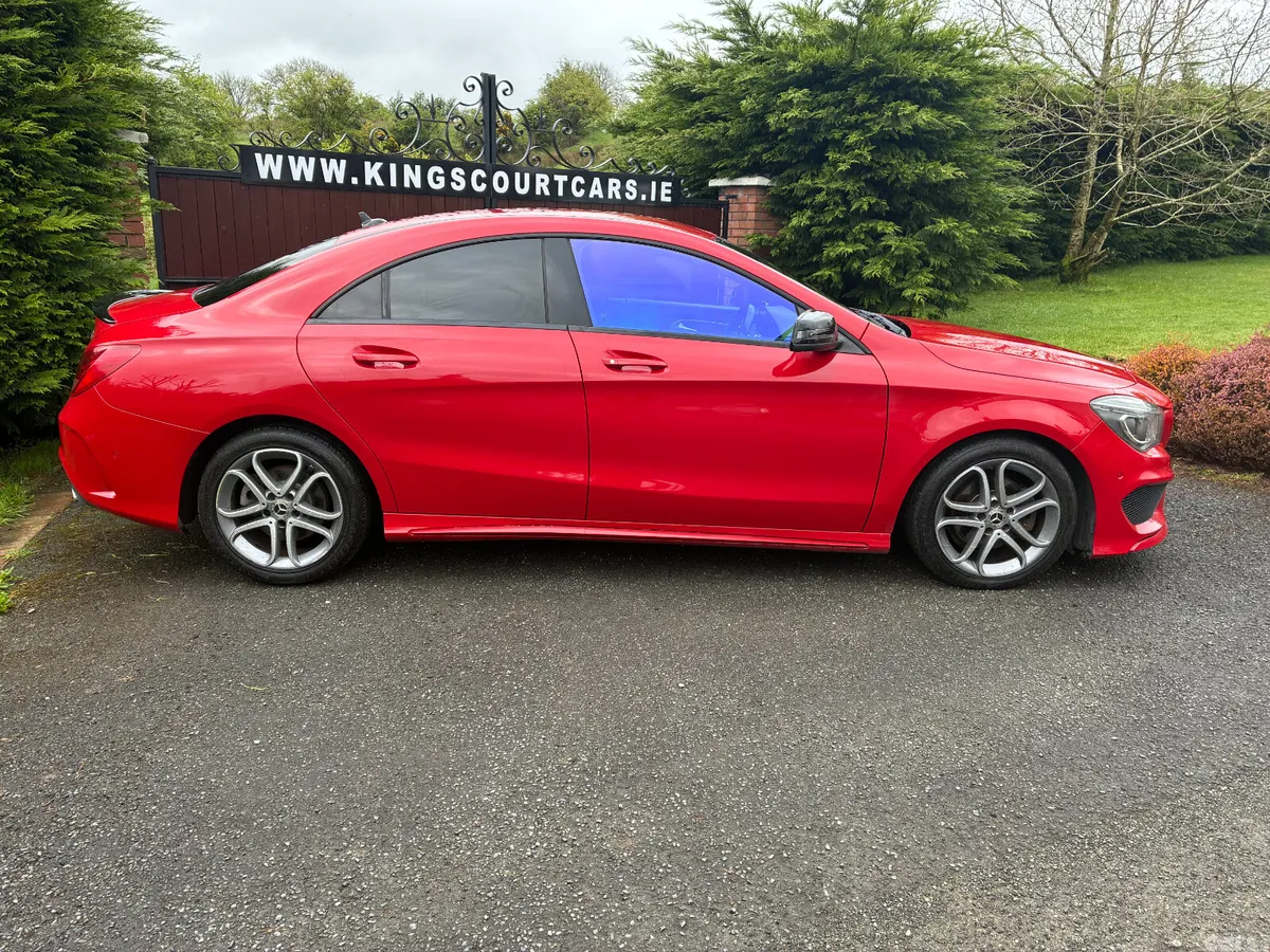 Mercedes-Benz CLA Saloon, Petrol, 2015, Red