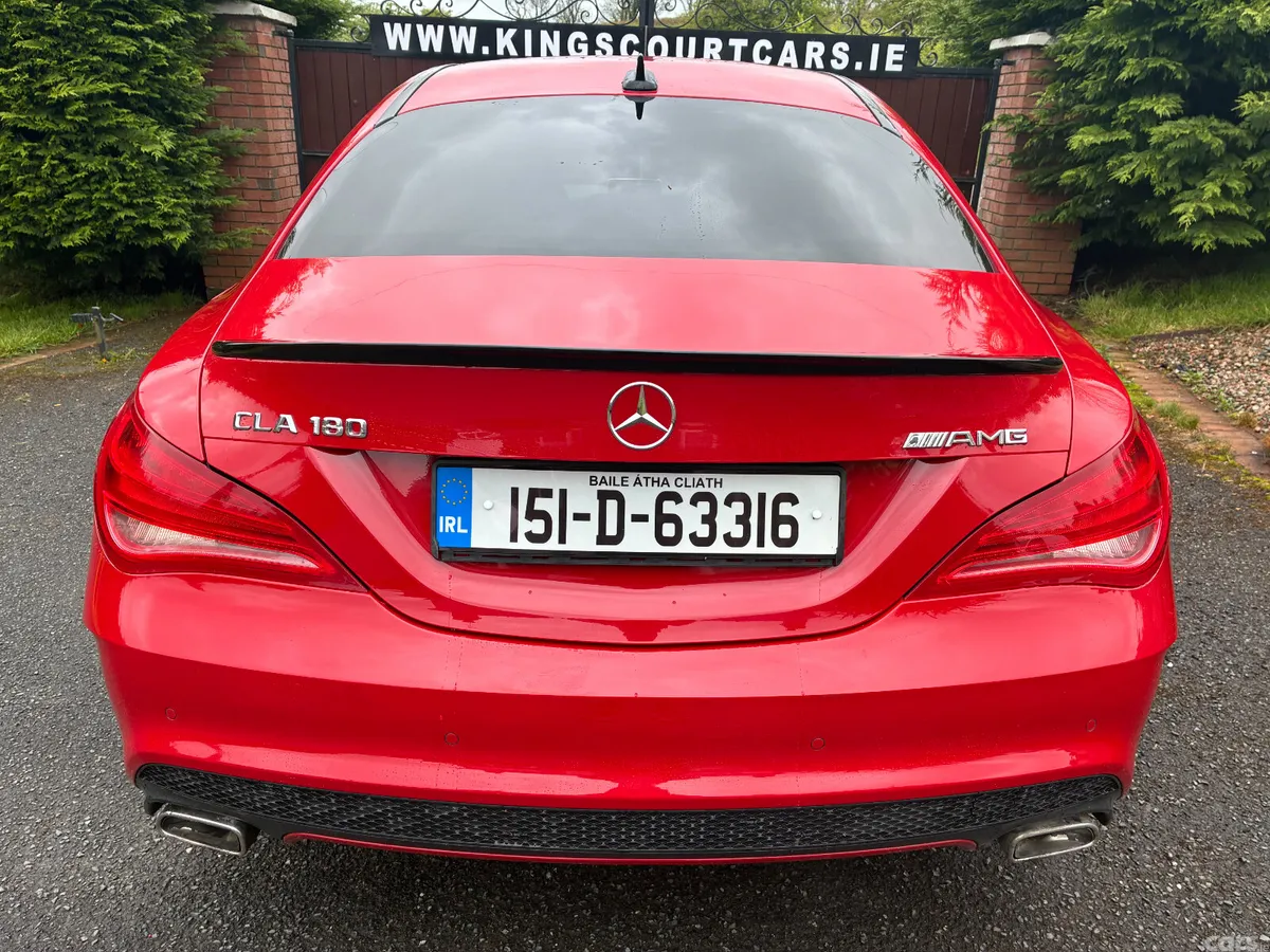 Mercedes-Benz CLA Saloon, Petrol, 2015, Red