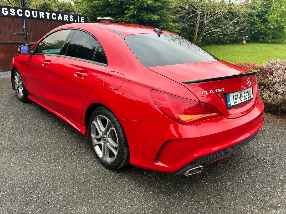 Mercedes-Benz CLA Saloon, Petrol, 2015, Red