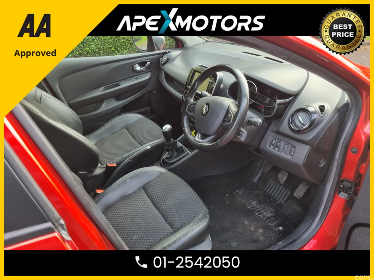Renault Clio Hatchback, Petrol, 2019, Red