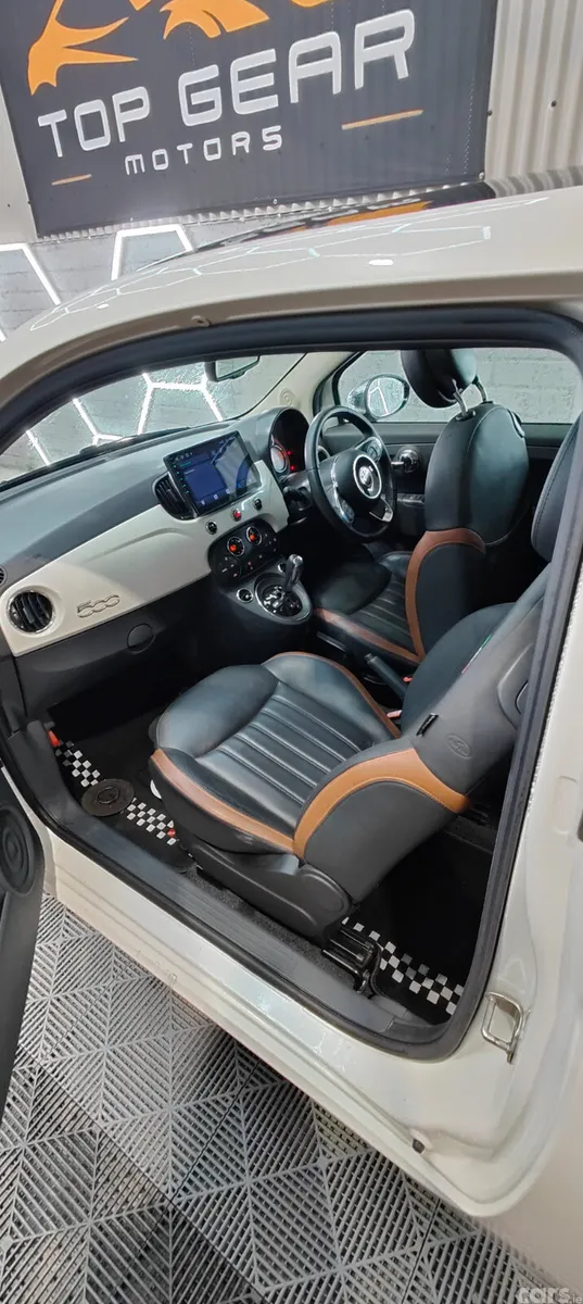 Fiat 500 Hatchback, Petrol, 2016, White