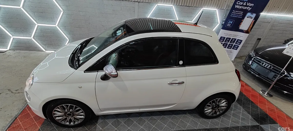 Fiat 500 Hatchback, Petrol, 2016, White