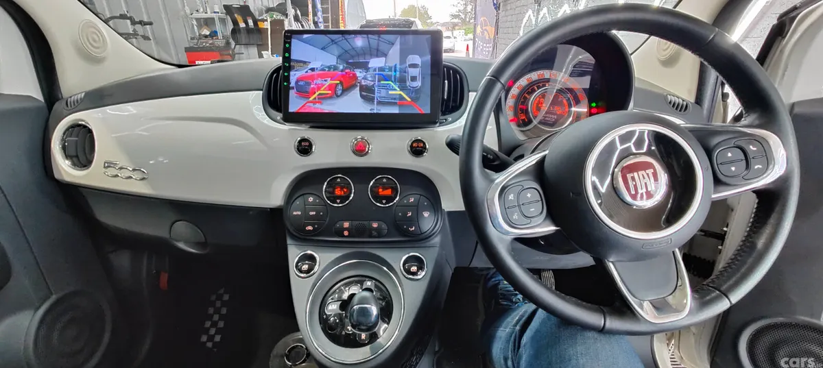 Fiat 500 Hatchback, Petrol, 2016, White