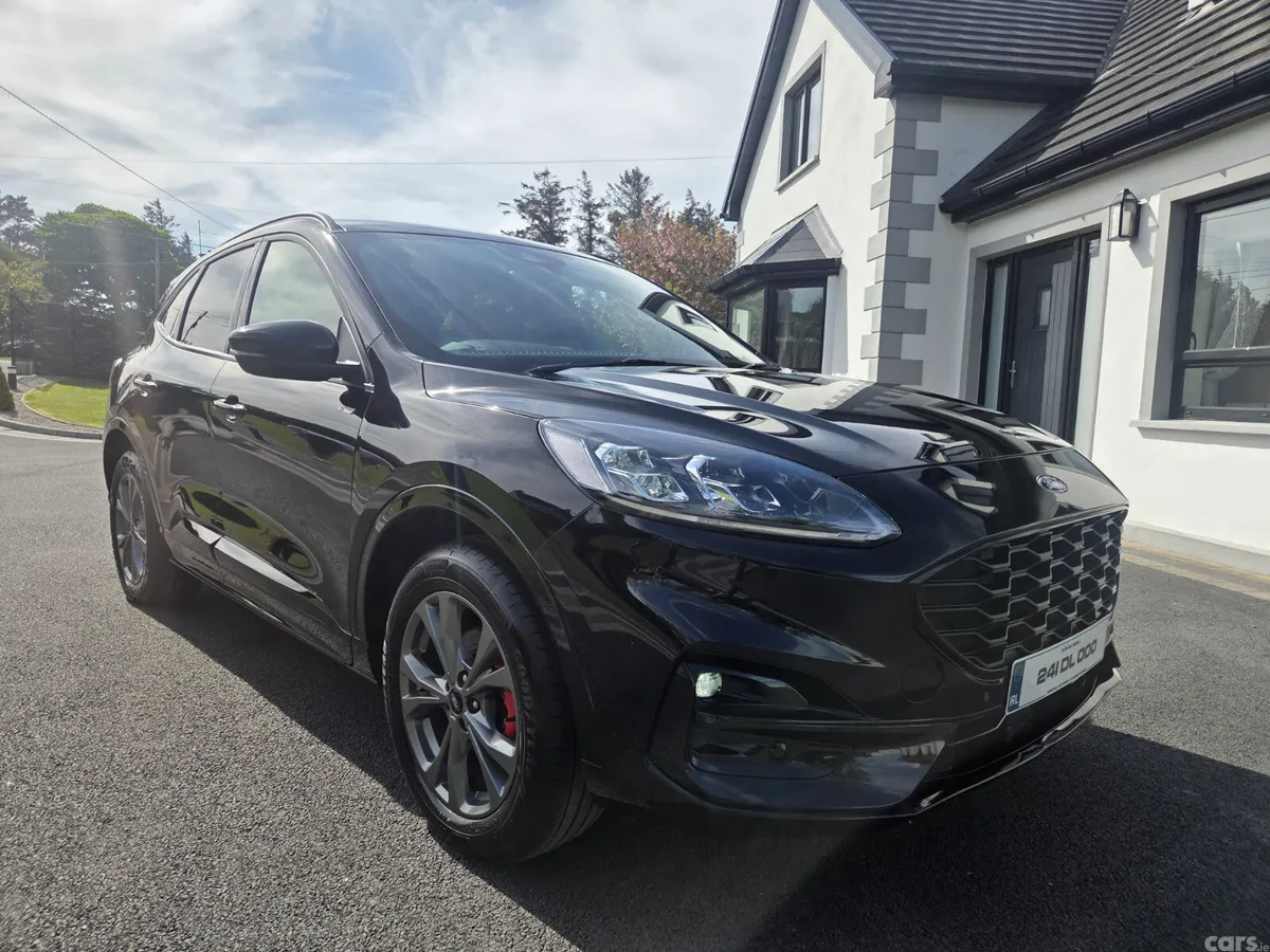 Ford Kuga SUV, Petrol Hybrid, 2024, Black