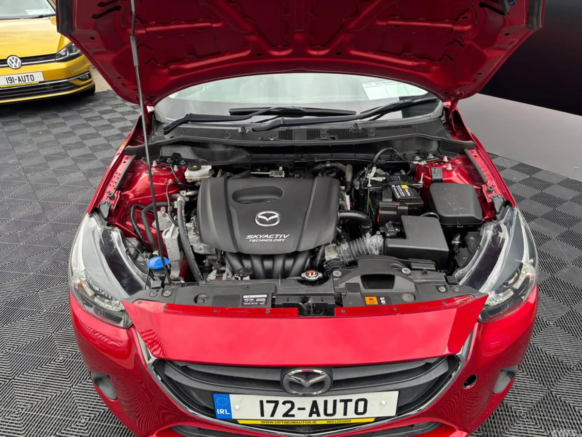Mazda Demio Hatchback, Petrol, 2017, Red