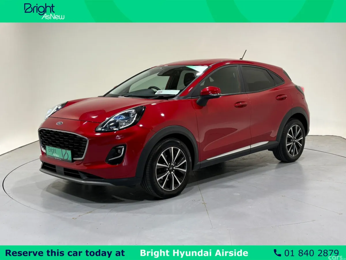 Ford Puma MPV, Petrol Hybrid, 2021, Red