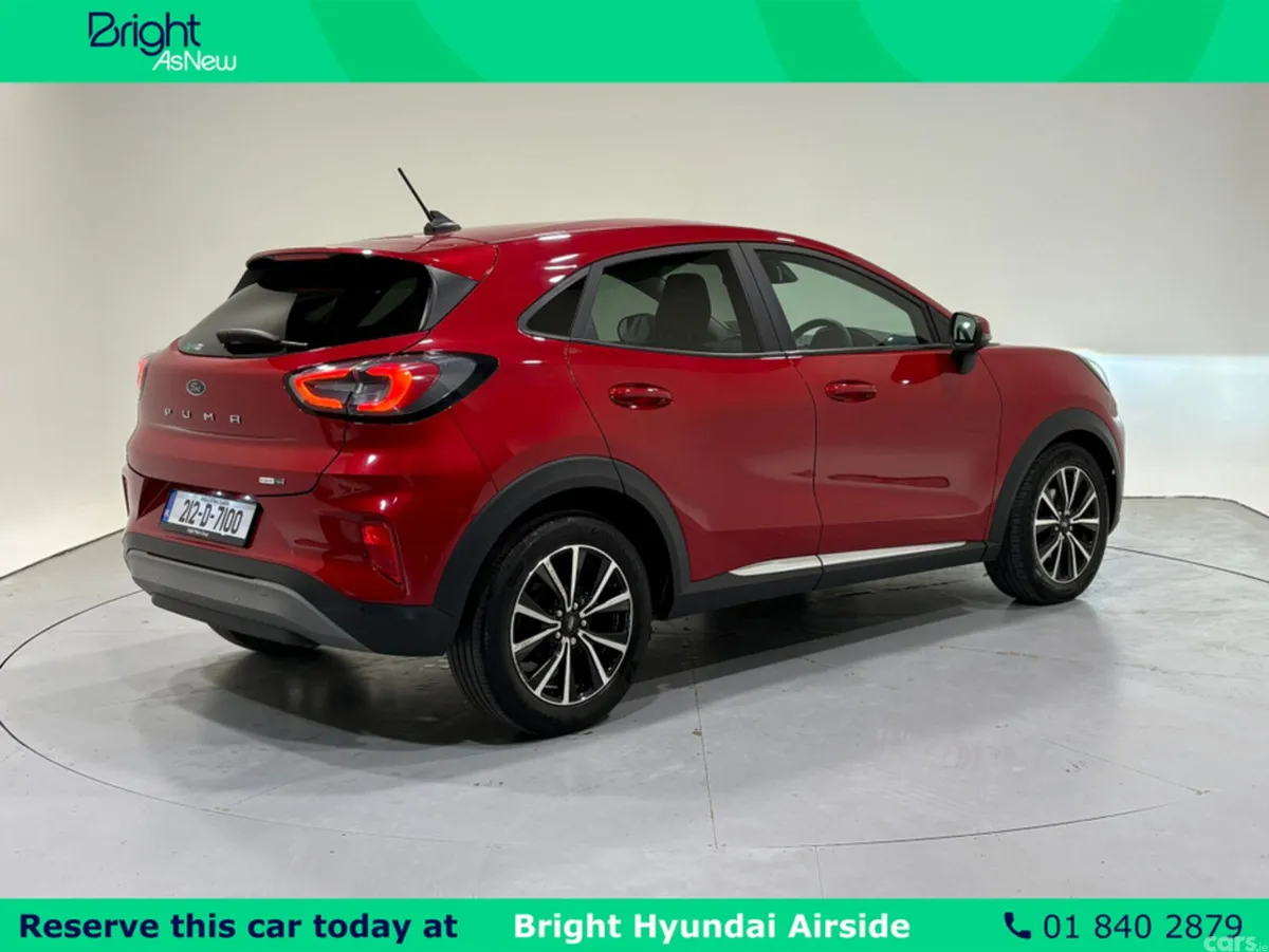 Ford Puma MPV, Petrol Hybrid, 2021, Red