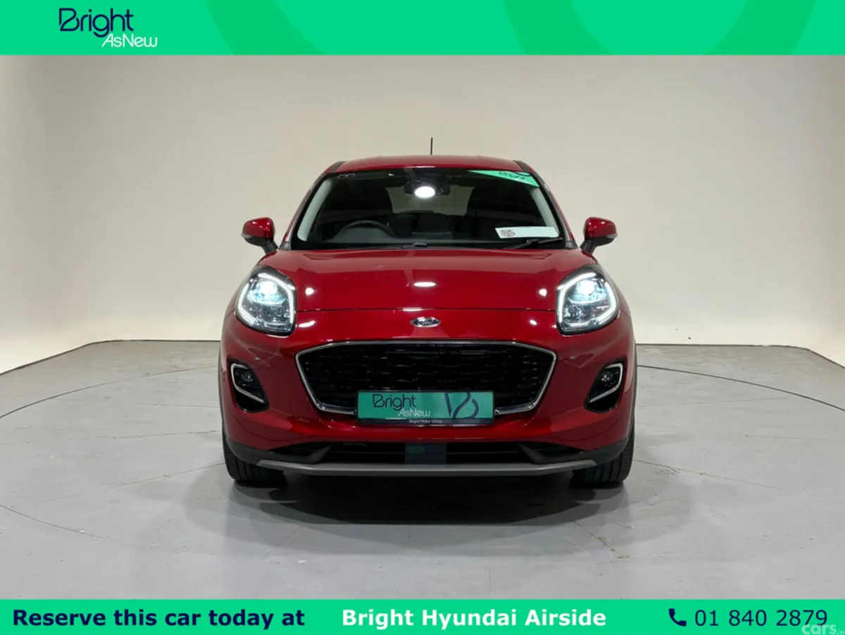 Ford Puma MPV, Petrol Hybrid, 2021, Red