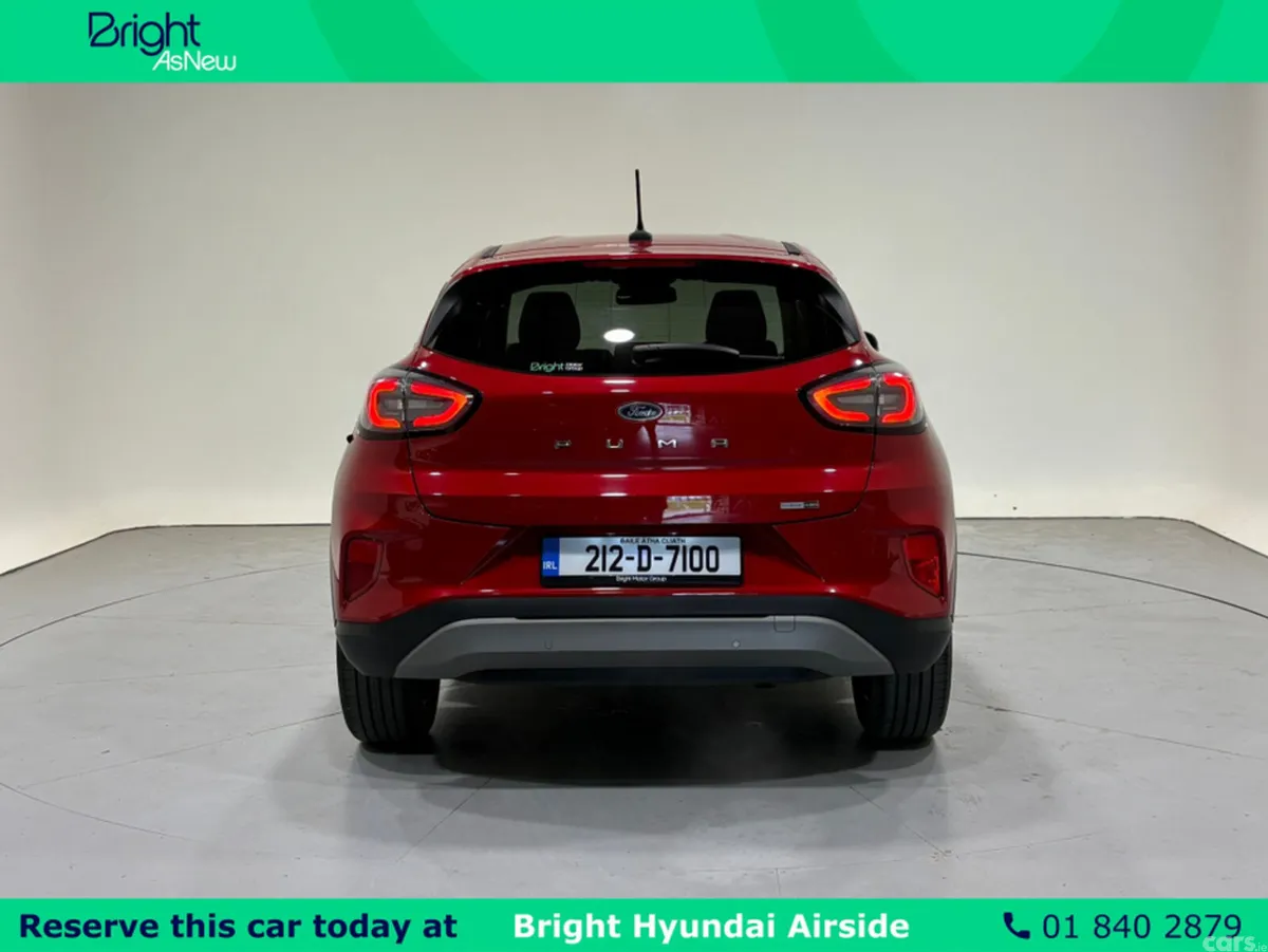 Ford Puma MPV, Petrol Hybrid, 2021, Red