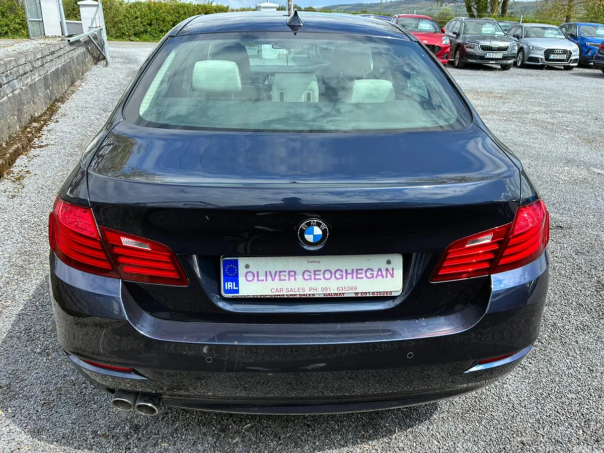 BMW 5-Series Saloon, Diesel, 2015, Blue