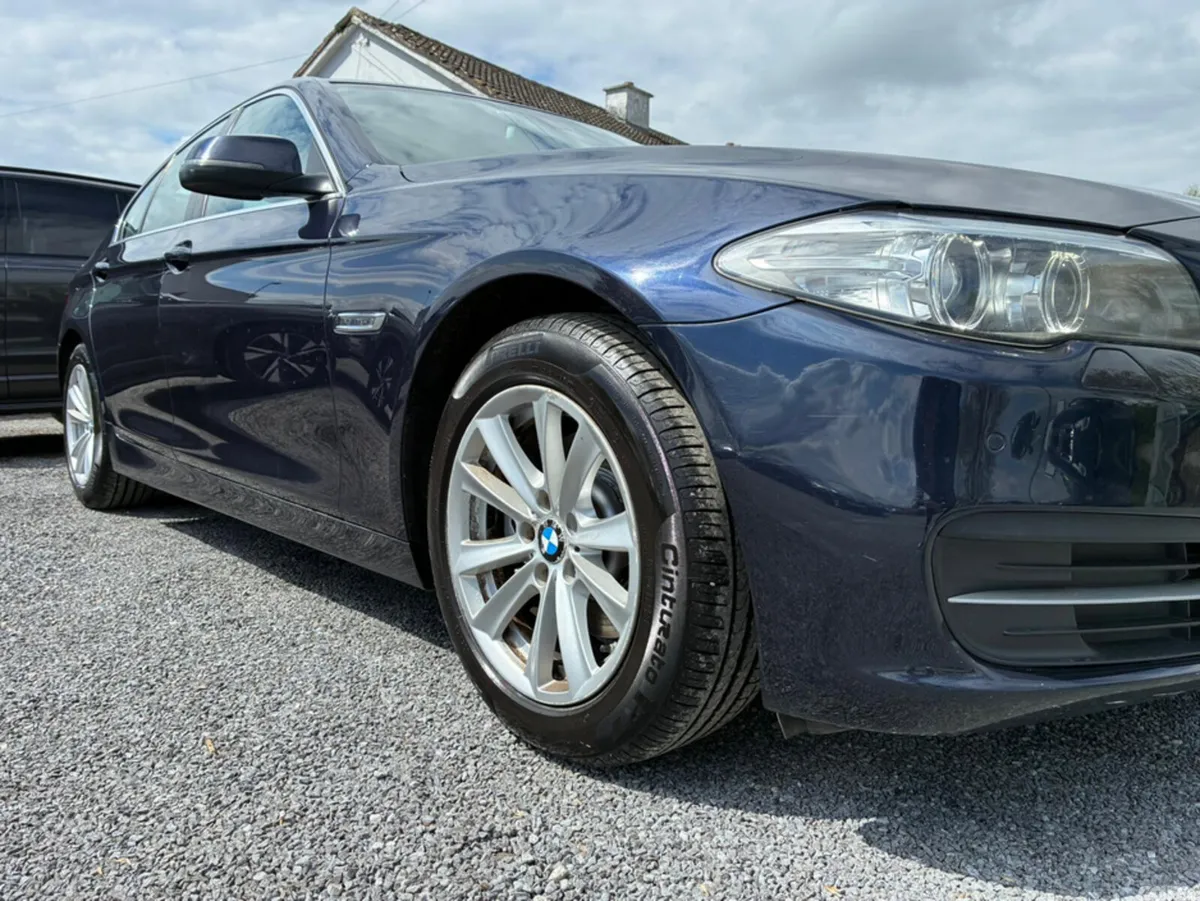 BMW 5-Series Saloon, Diesel, 2015, Blue