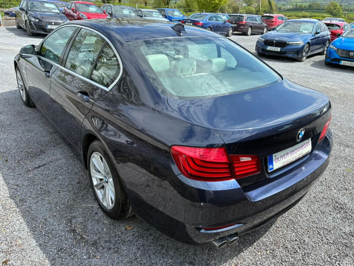 BMW 5-Series Saloon, Diesel, 2015, Blue