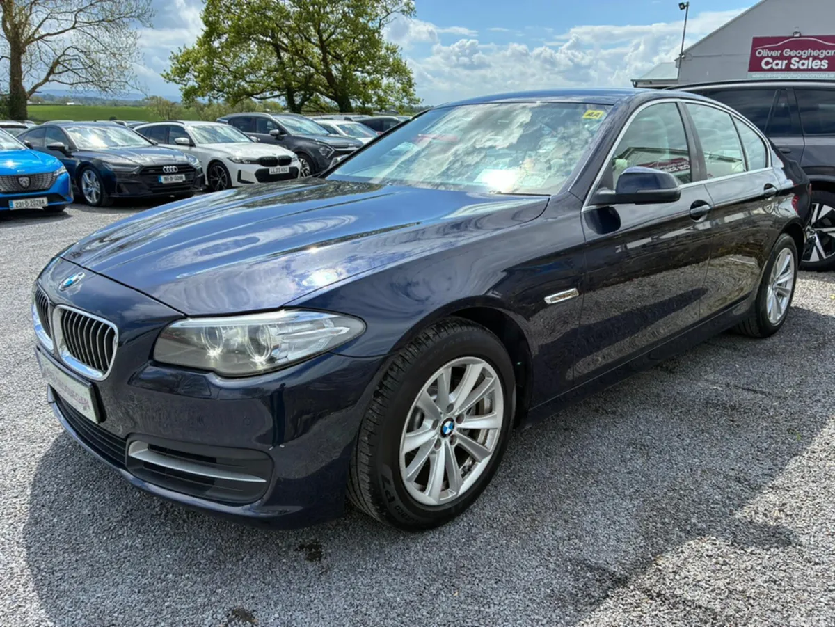 BMW 5-Series Saloon, Diesel, 2015, Blue