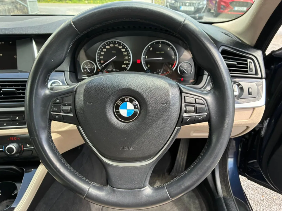 BMW 5-Series Saloon, Diesel, 2015, Blue