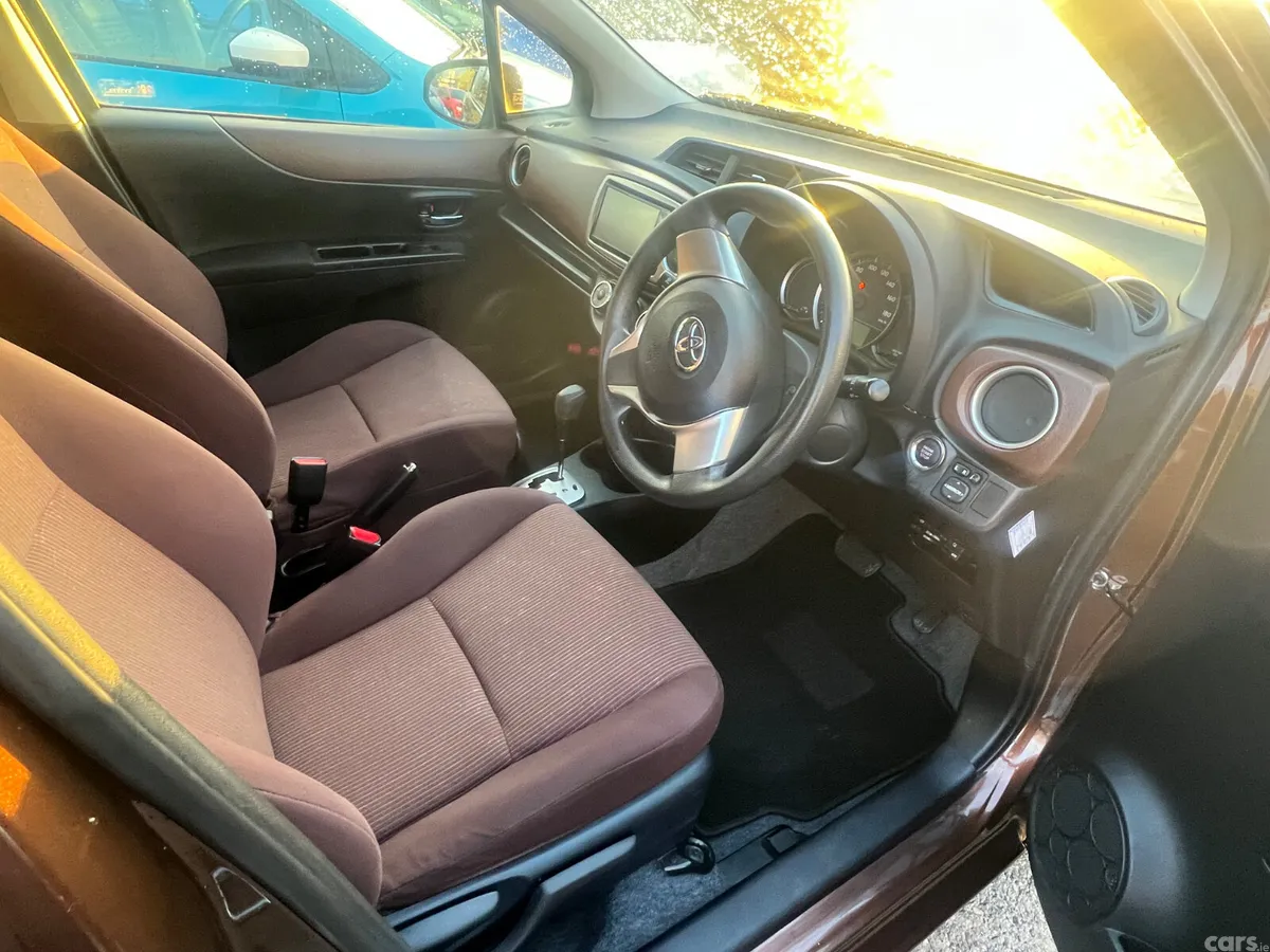 Toyota Vitz Hatchback, Petrol, 2014, Brown