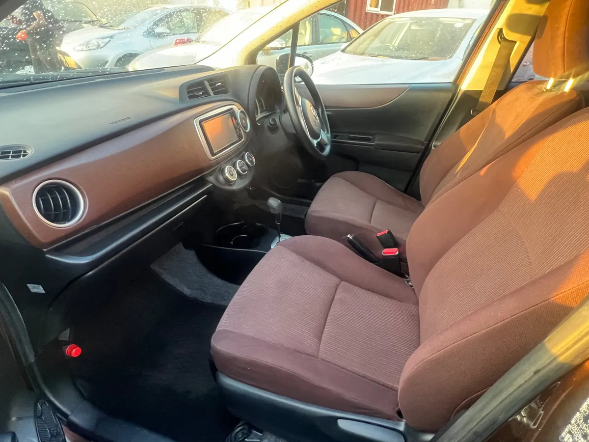 Toyota Vitz Hatchback, Petrol, 2014, Brown