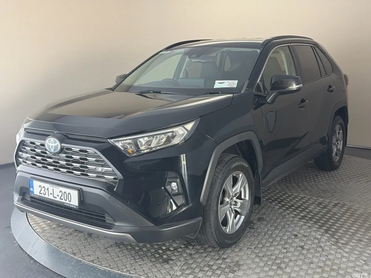 Toyota RAV4 SUV, Petrol Hybrid, 2023, Black