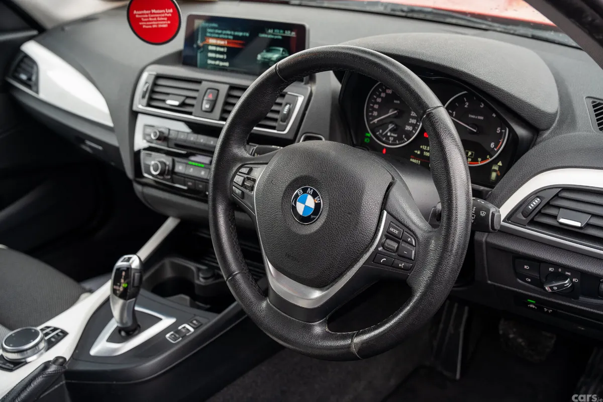 BMW 1-Series Hatchback, Diesel, 2017, Red