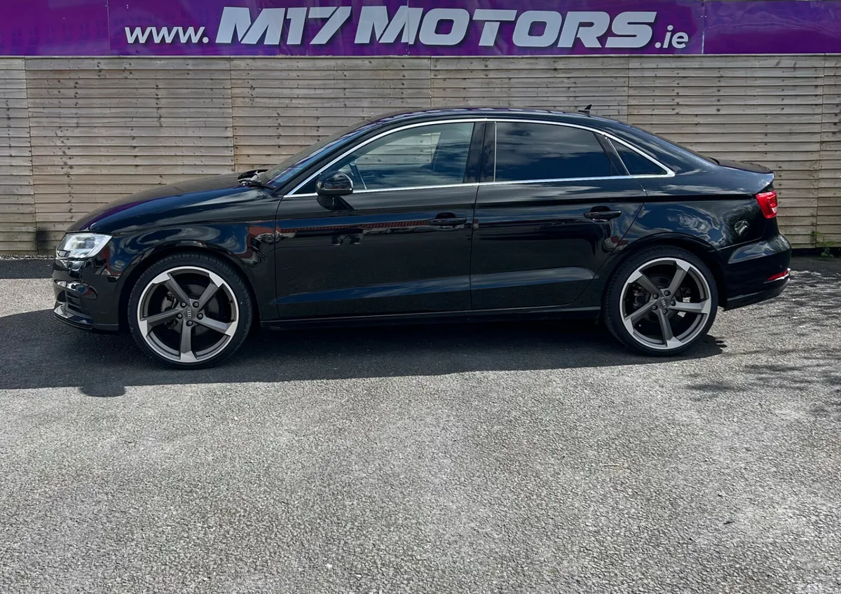 Audi A3 Saloon, Petrol, 2017, Black