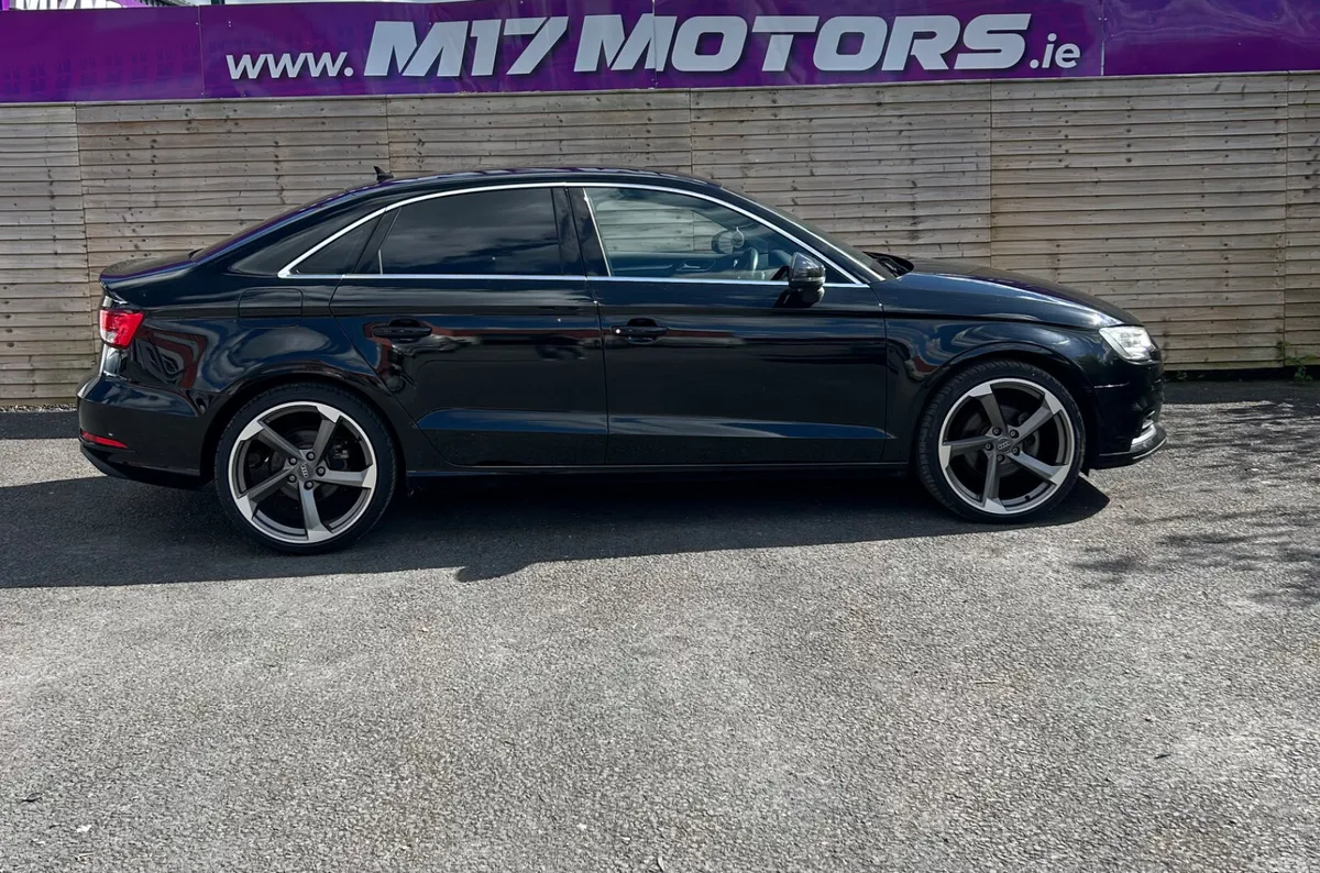 Audi A3 Saloon, Petrol, 2017, Black