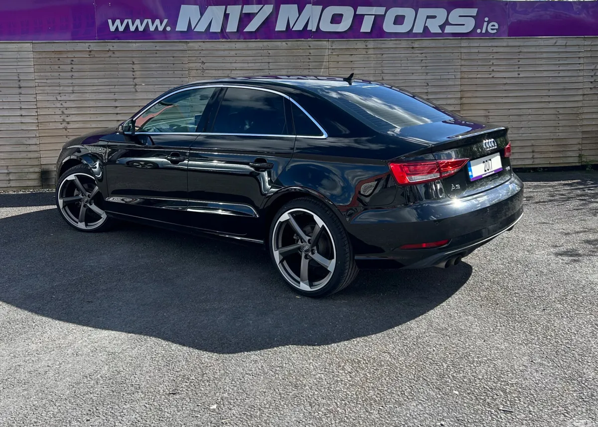 Audi A3 Saloon, Petrol, 2017, Black