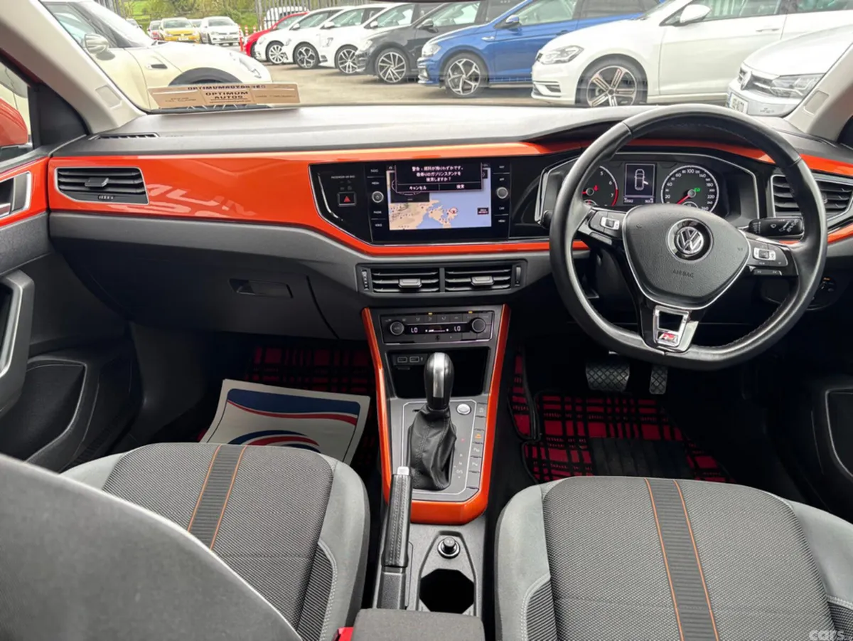 Volkswagen Polo Hatchback, Petrol, 2020, Orange