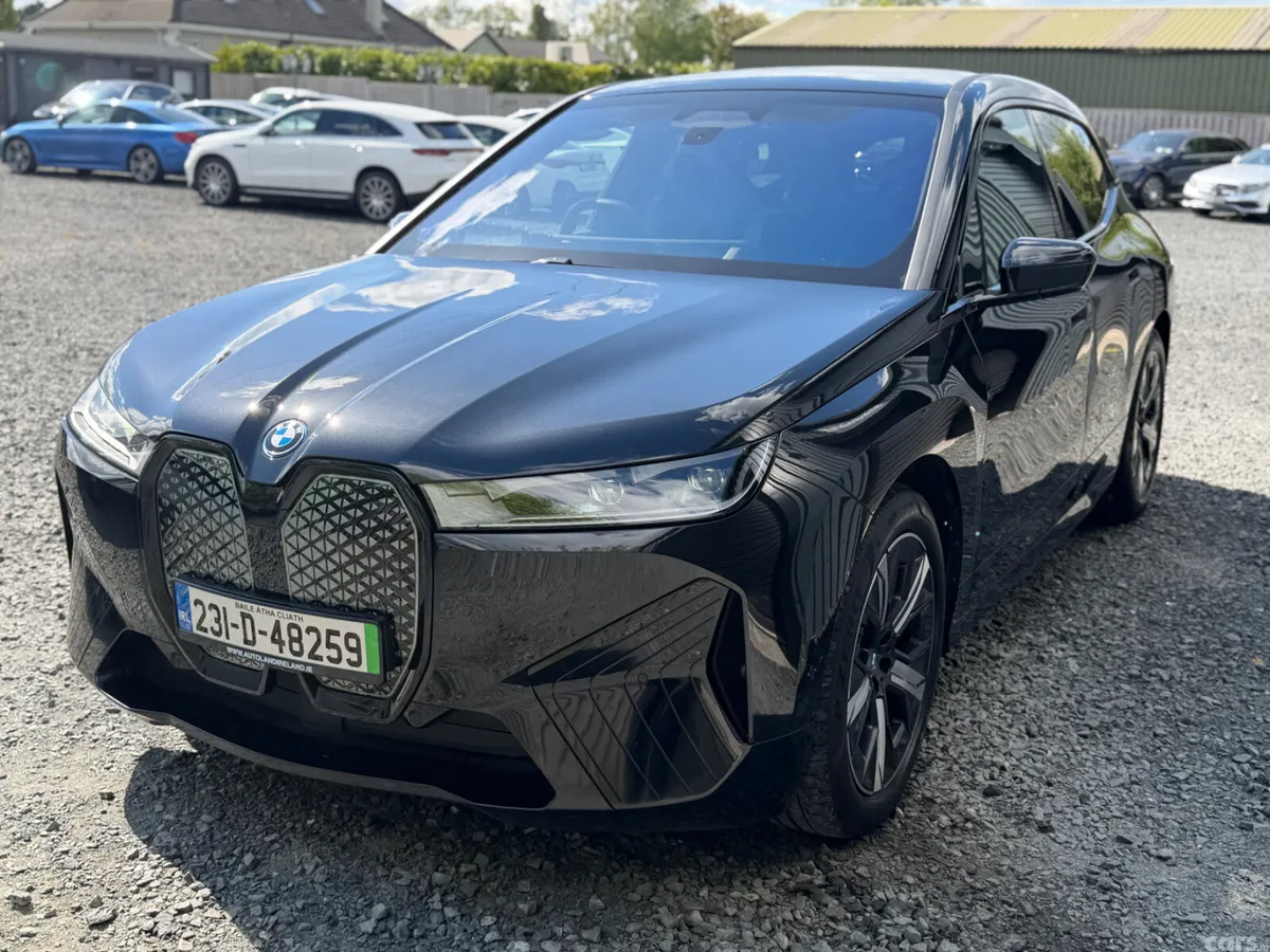 BMW iX SUV, Electric, 2023, Black