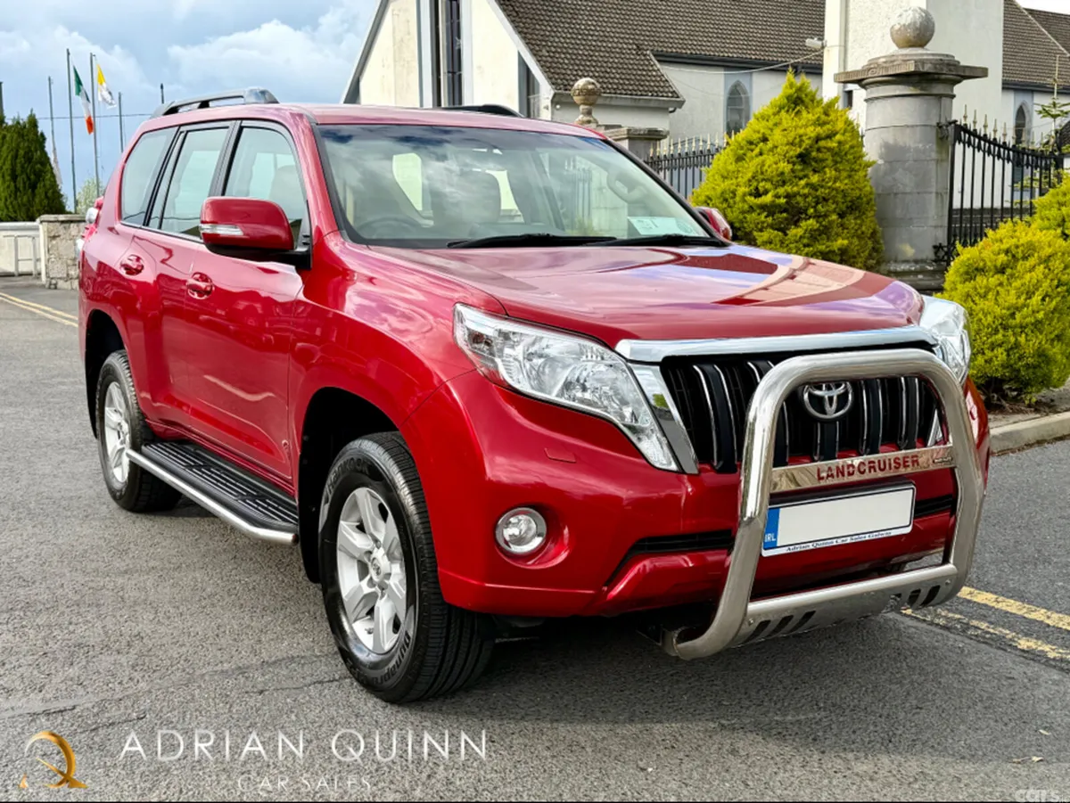 Toyota Land Cruiser SUV, Diesel, 2017, Red