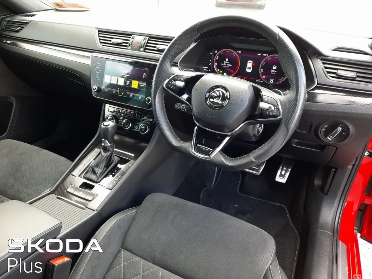 Skoda Superb Saloon, Diesel, 2024, Red