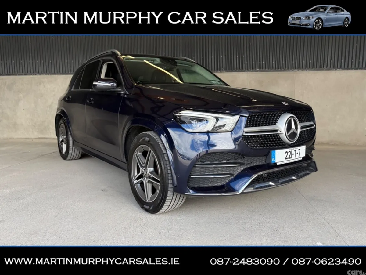 Mercedes-Benz GLE SUV, Diesel, 2022, Blue