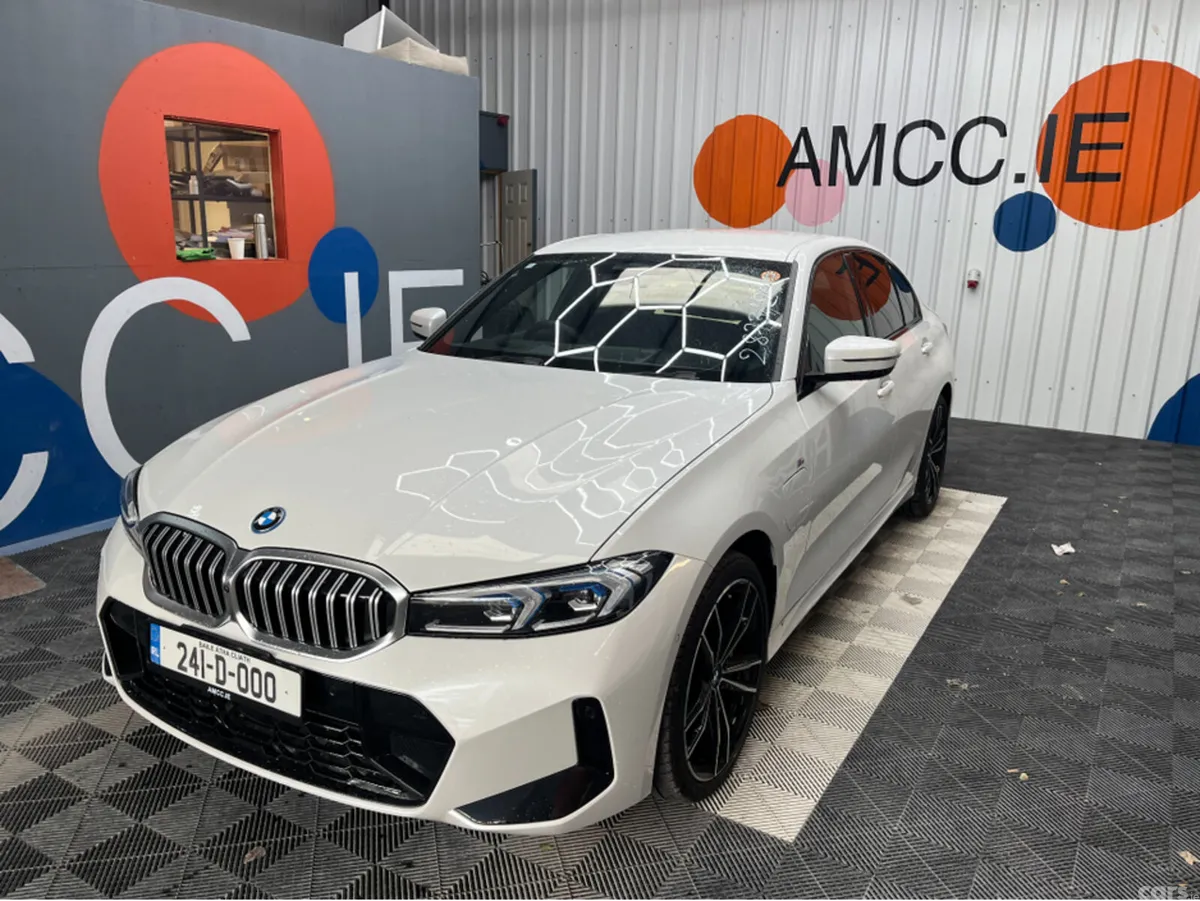 BMW 3-Series Saloon, Petrol Plug-in Hybrid, 2024, White