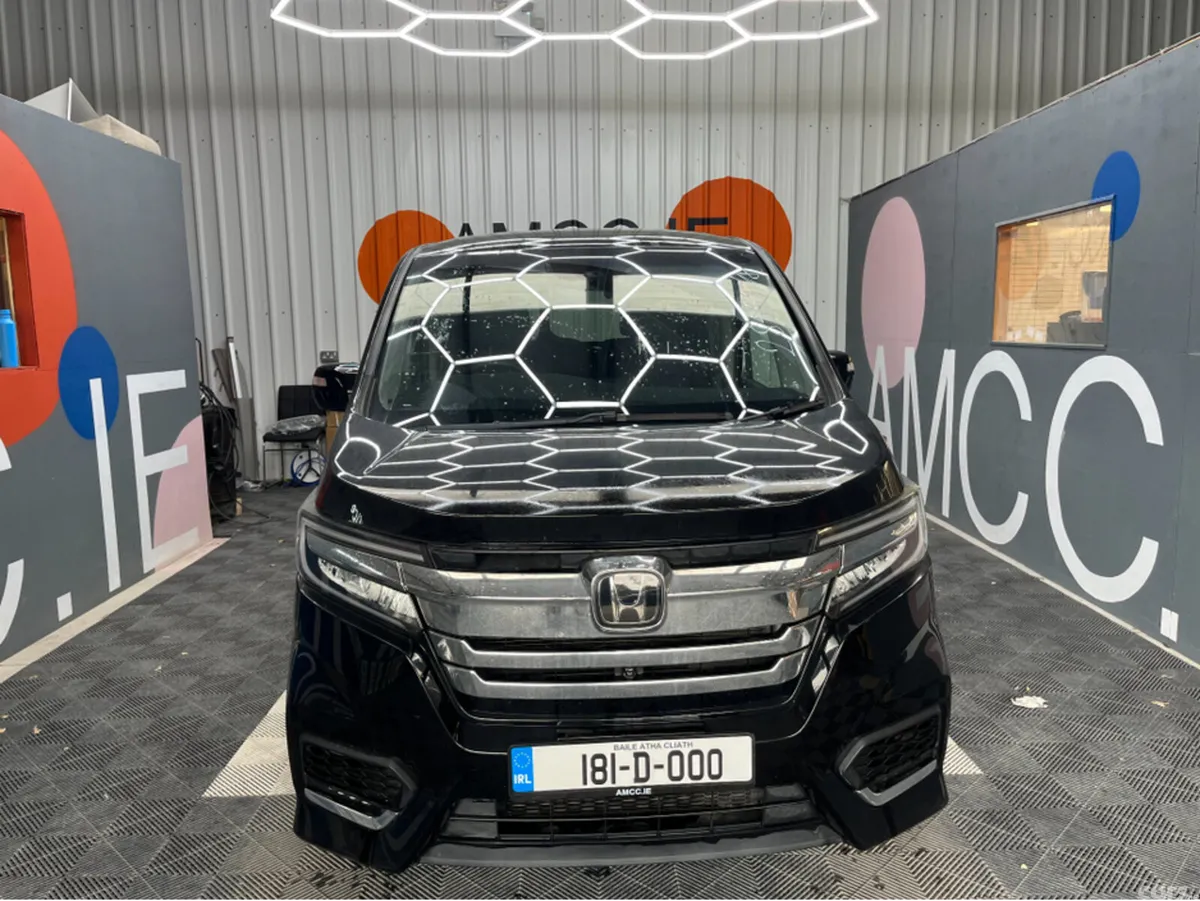 Honda Stepwagon MPV, Petrol Hybrid, 2018, Black