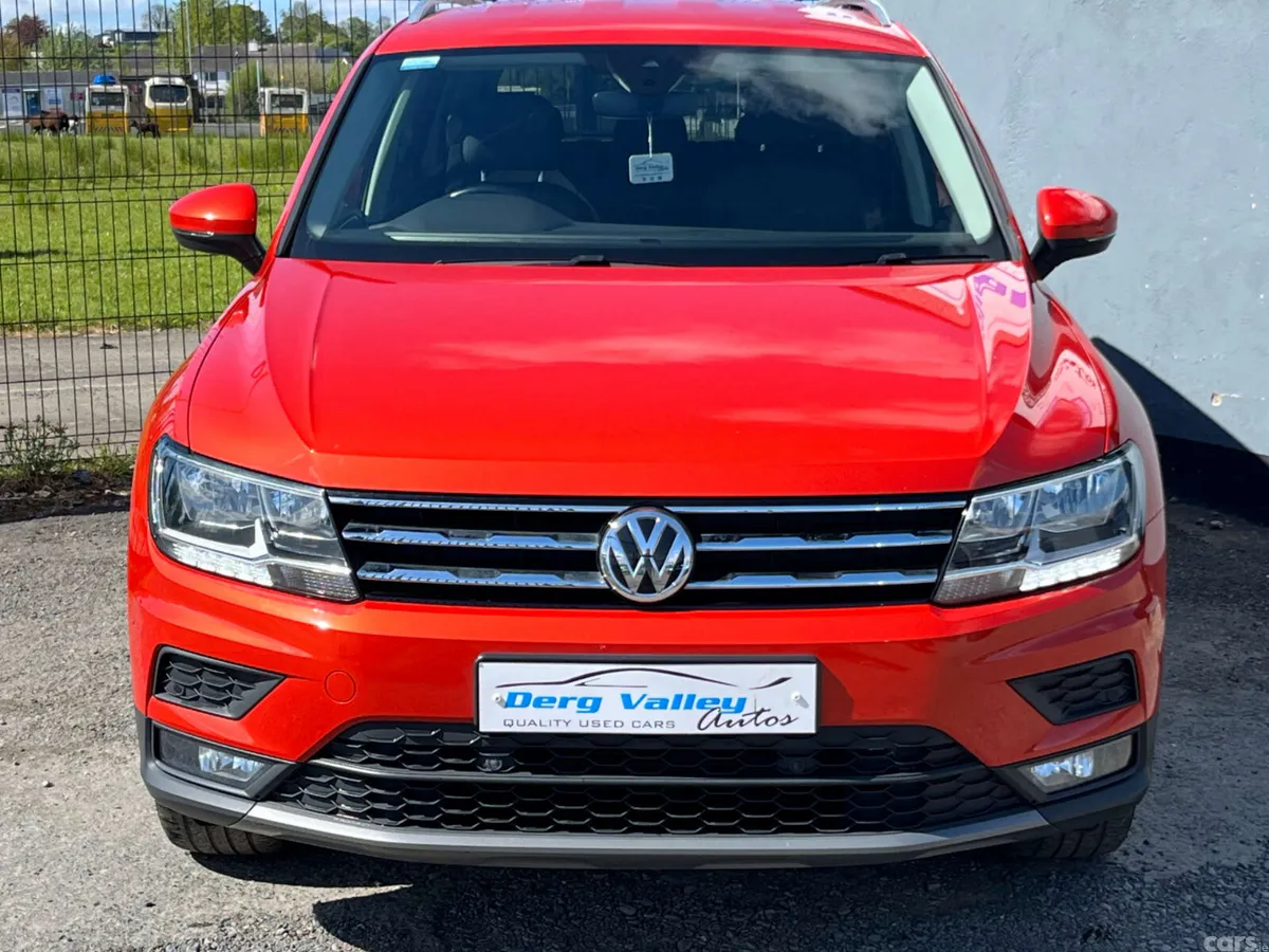 Volkswagen Tiguan SUV, Diesel, 2020, Orange