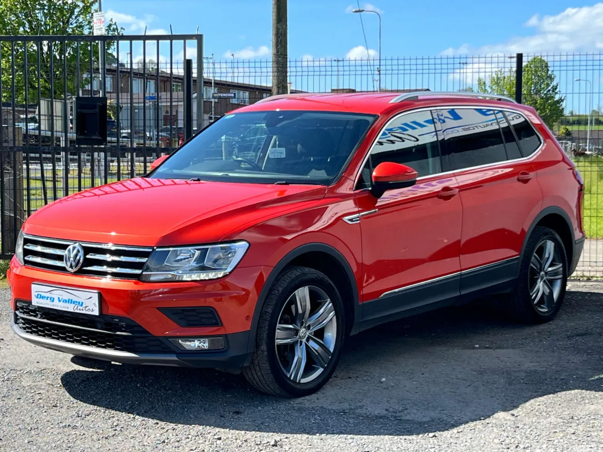 Volkswagen Tiguan SUV, Diesel, 2020, Orange