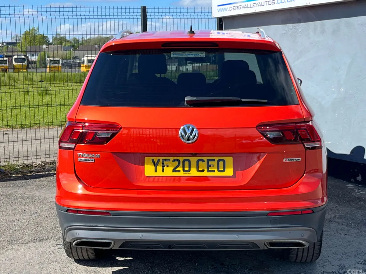 Volkswagen Tiguan SUV, Diesel, 2020, Orange
